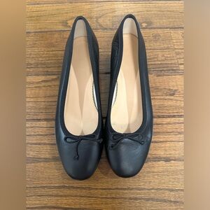 Great condition JCrew Black round toe heels, Sz 9